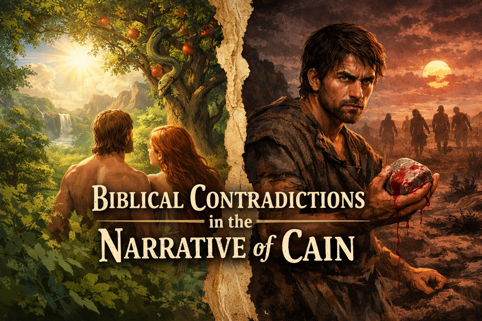 Header image for Biblical Contradictions in the Narrative of Cain