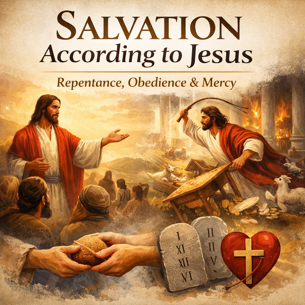 Salvation According to Jesus: Repentance, Obedience, and Mercy