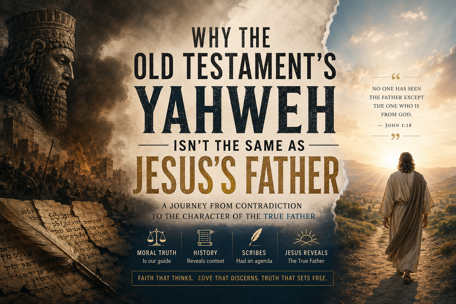Header image for When Logic Meets Scripture: Reconciling the God of Jesus with the Old Testament