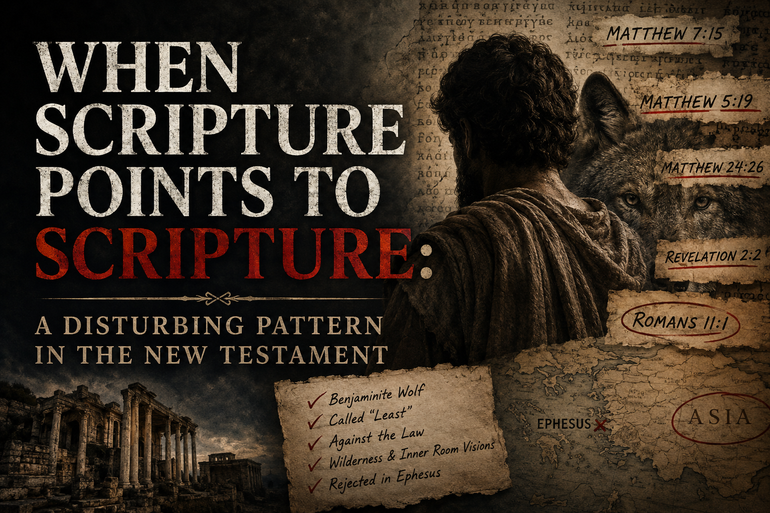 Header image for When Scripture Points to Scripture: A Disturbing Pattern in the New Testament